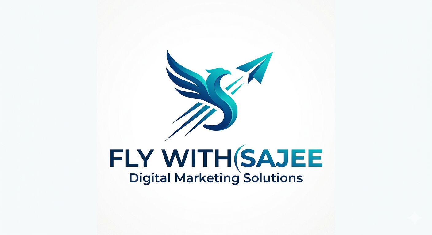 flywithsajee digital marketing logo